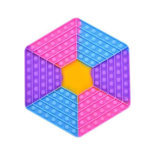 Picture of POPIT HEXABOARD PASTEL